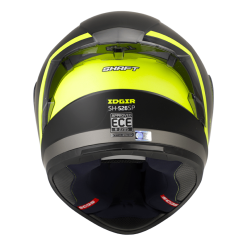 Casco Shaft 526Sp Edger Negro Mate Amarillo1 - Punto Llantas 2