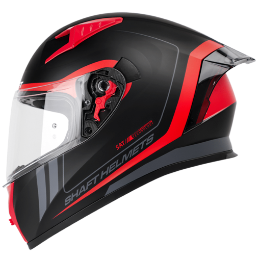 Casco Shaft 526Sp Edger Negro Mate Rojo