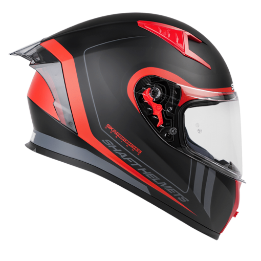 Casco Shaft 526Sp Edger Negro Mate Rojo - Image 2