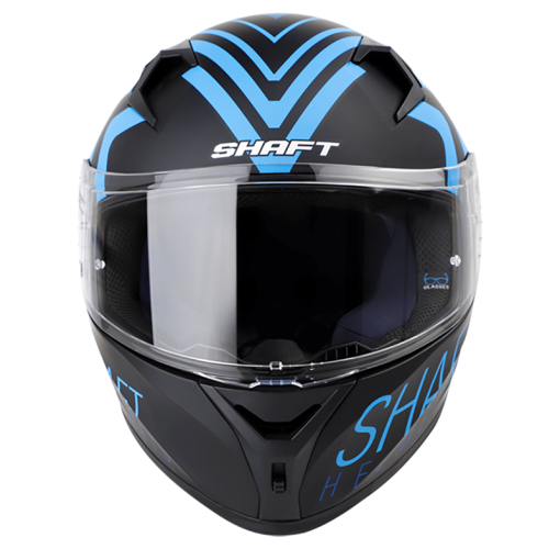 Casco Shaft 526Sp Thone Negro Mate Azul - Image 3