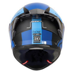 Casco Shaft 526Sp Thone Negro Mate Azul4 - Punto Llantas 3
