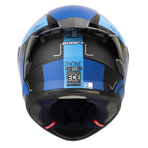 Casco Shaft 526Sp Thone Negro Mate Azul - Image 4