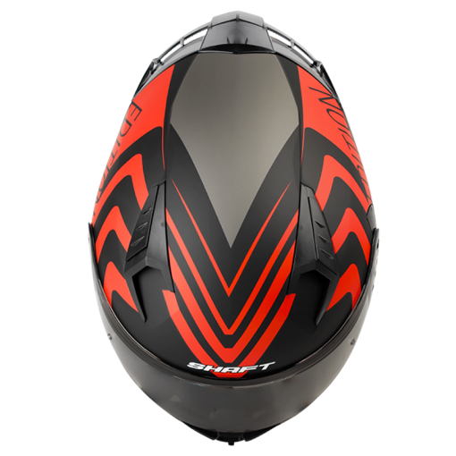 Casco Shaft 526Sp Thone Negro Mate Rojo - Image 3