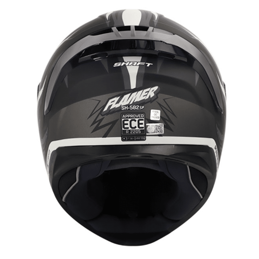Casco Shaft 582Sp Flamer Negro Mate Gris - Image 2