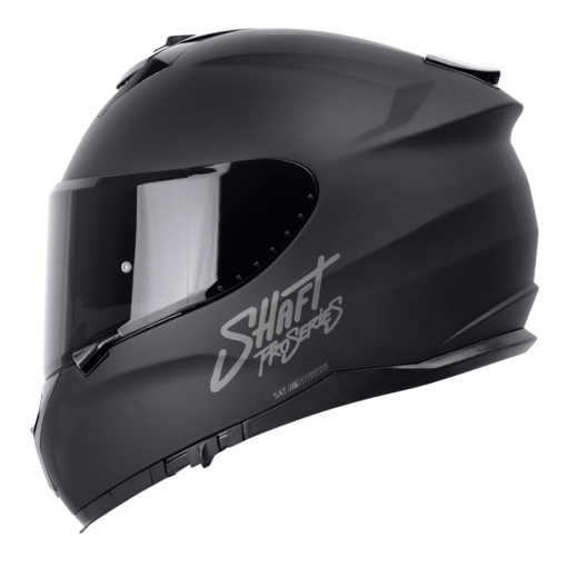 Casco Shaft Pro 610Dv Solid Negro Mate Gris