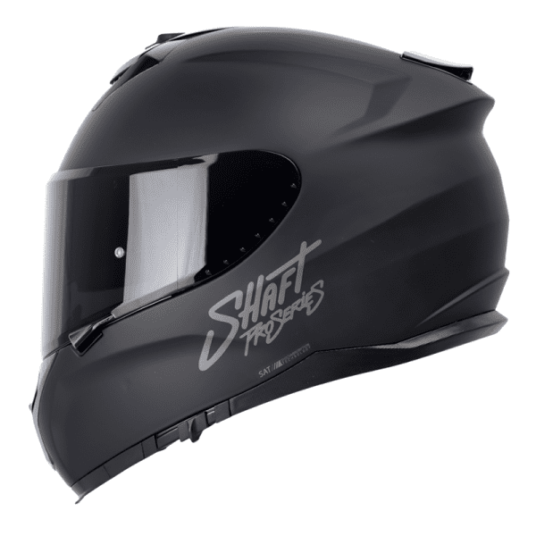 Casco Shaft Pro 610Dv Solid Negro Mate Gris1 - Punto Llantas 1