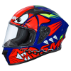 Casco Smk Stellar Monster Azul Rojo Brillante2 - Punto Llantas 4