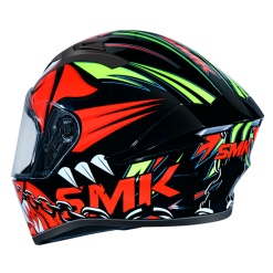 Casco Smk Stellar Monster Rojo Brillante1 - Punto Llantas 1