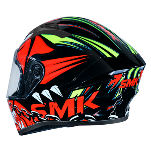 Casco Smk Stellar Monster Rojo Brillante - Image 2