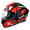 Casco Smk Stellar Monster Rojo Brillante2 - Punto Llantas 5