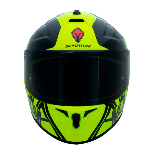 Casco Spartan Draken Dekers Amarillo Brillo - Image 4