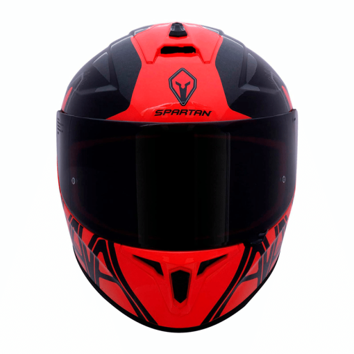 Casco Spartan Draken Dekers Rojo Brillo - Image 4