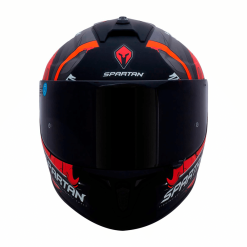 Casco Spartan Draken Garglen Rojo Mate3 - Punto Llantas 3