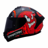 Casco Spartan Draken Garglen Rojo Mate4 - Punto Llantas 6