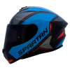 Casco Spartan Draken Gear Azul Brillo4 - Punto Llantas 5