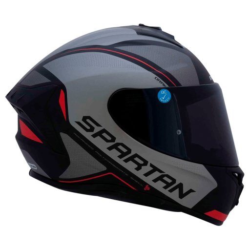 Casco Spartan Draken Gear Gris Mate - Image 2