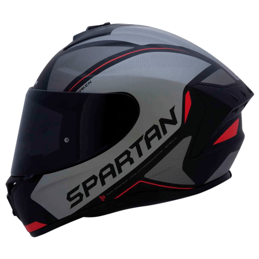 Casco Spartan Draken Gear Gris Mate