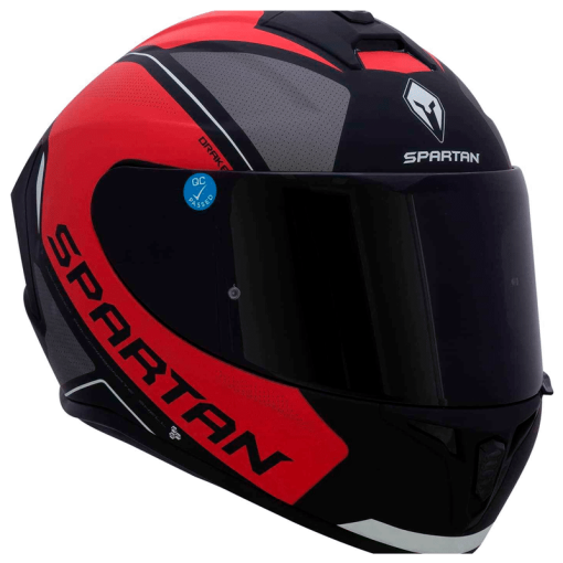 Casco Spartan Draken Gear Rojo Mate - Image 2