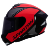 Casco Spartan Draken Gear Rojo Mate4 - Punto Llantas 5