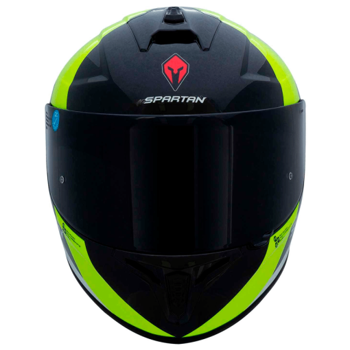 Casco Spartan Draken Mp4 Amarillo Brillo - Image 4