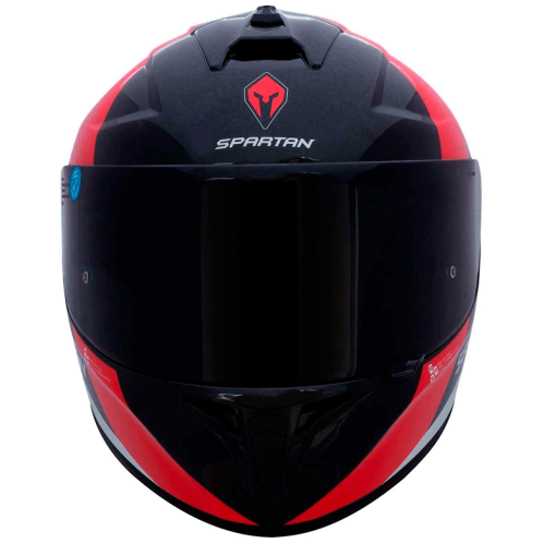 Casco Spartan Draken Mp4 Rojo Brillo - Image 4
