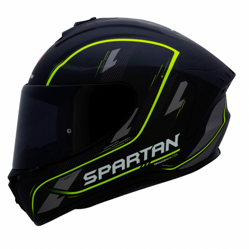Casco Spartan Draken Rinter Amarillo Mate