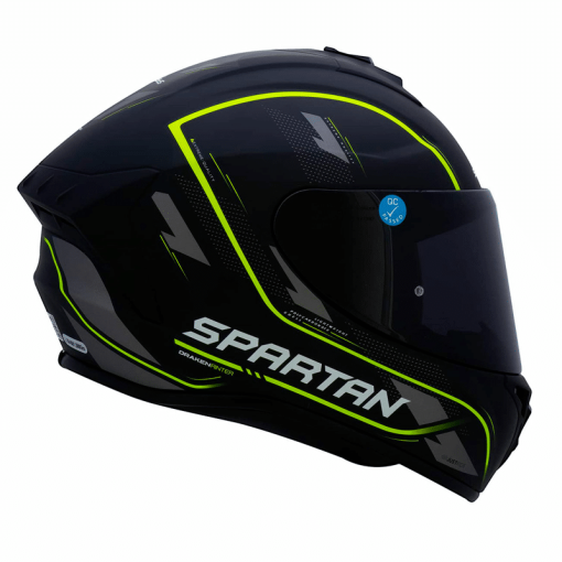 Casco Spartan Draken Rinter Amarillo Mate - Image 2