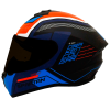 Casco Spartan Draken S Cougar Azul Mate - Punto Llantas 5