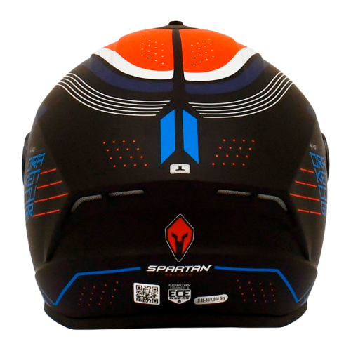 Casco Spartan Draken S Cougar Azul Mate - Image 3