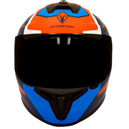 Casco Spartan Draken S Cougar Azul Mate - Image 4