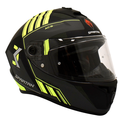 Casco Spartan Draken S Mysthic Amarillo Brillo - Image 2