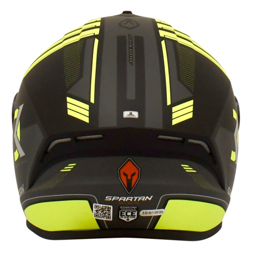 Casco Spartan Draken S Mysthic Amarillo Brillo - Image 4