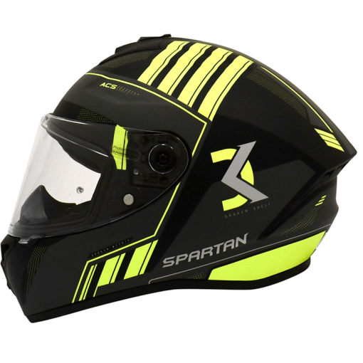 Casco Spartan Draken S Mysthic Amarillo Brillo