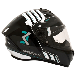 Casco Spartan Draken S Mysthic Blanco Brillo1 - Punto Llantas 1