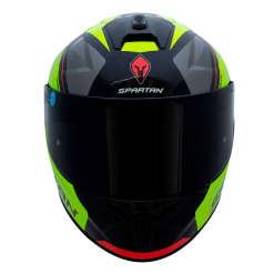 Casco Spartan Draken S Wind Amarillo Mate2 - Punto Llantas 3