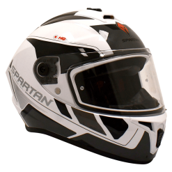 Casco Spartan Draken S Wind Blanco Negro Brillo2 - Punto Llantas 1