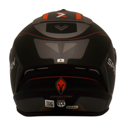 Casco Spartan Draken S Wind Gris Mate1 - Punto Llantas 2