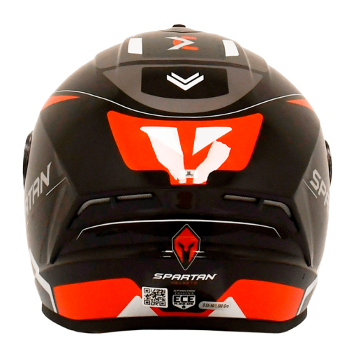 Casco Spartan Draken S Wind Rojo Brillo - Image 3
