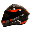 Casco Spartan Draken S Wind Rojo Brillo4 - Punto Llantas 4