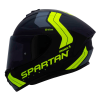 Casco Spartan Draken Slide Amarillo Mate - Punto Llantas 5
