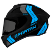 Casco Spartan Draken Slide Azul Mate - Punto Llantas 4