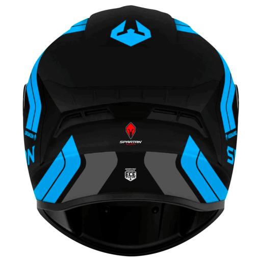 Casco Spartan Draken Slide Azul Mate - Image 3