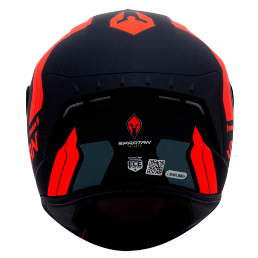 Casco Spartan Draken Slide Rojo Mate - Image 3
