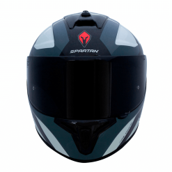 Casco Spartan Draken X Road Negro Brillo3 - Punto Llantas 3