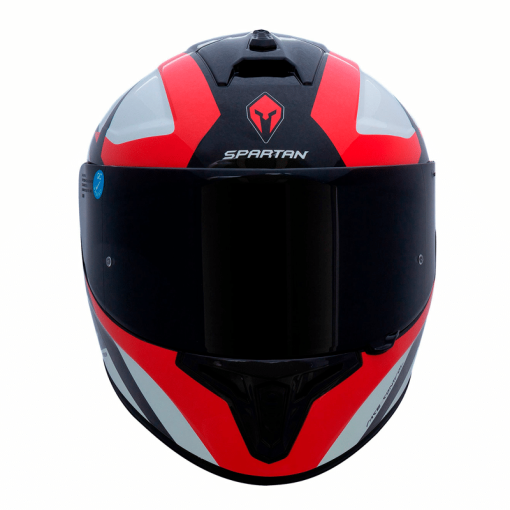 Casco Spartan Draken X-Road Rojo Brillo - Image 4