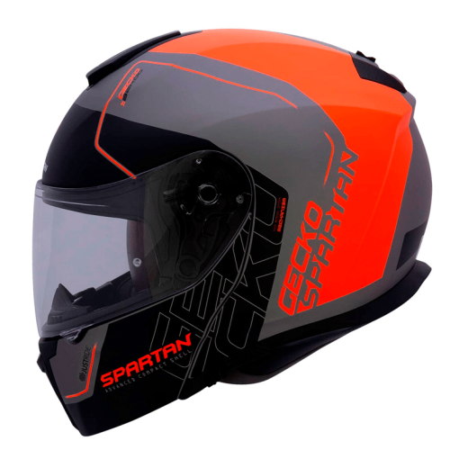 Casco Spartan Gecko Sv Bekog Naranja