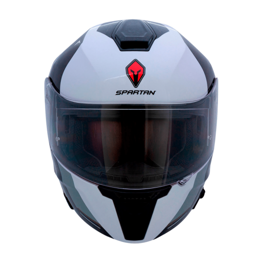 Casco Spartan Gecko Sv Foxy Gris Brillo - Image 4