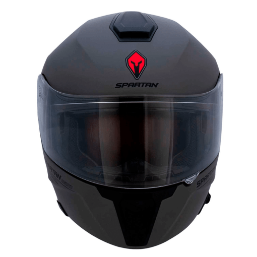 Casco Spartan Gecko Sv Solid Gris Mate - Image 4