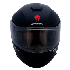 Casco Spartan Gecko Sv Solid Negro Mate3 - Punto Llantas 3