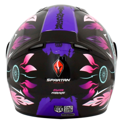 Casco Spartan Stinger Cherokee Morado Brillo1 - Punto Llantas 2